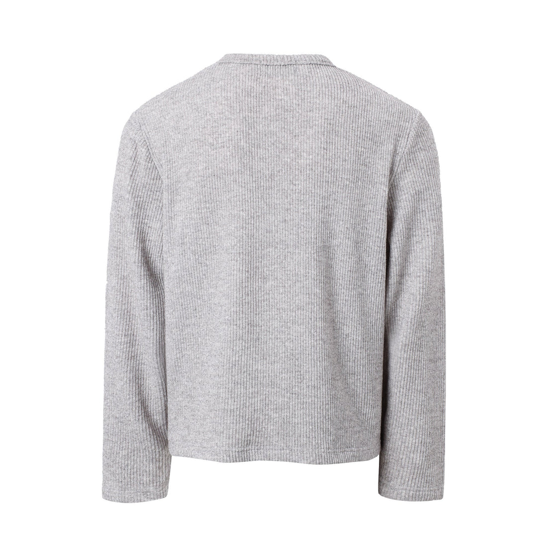Omirad Ribbed Henley Long-Sleeve Tee