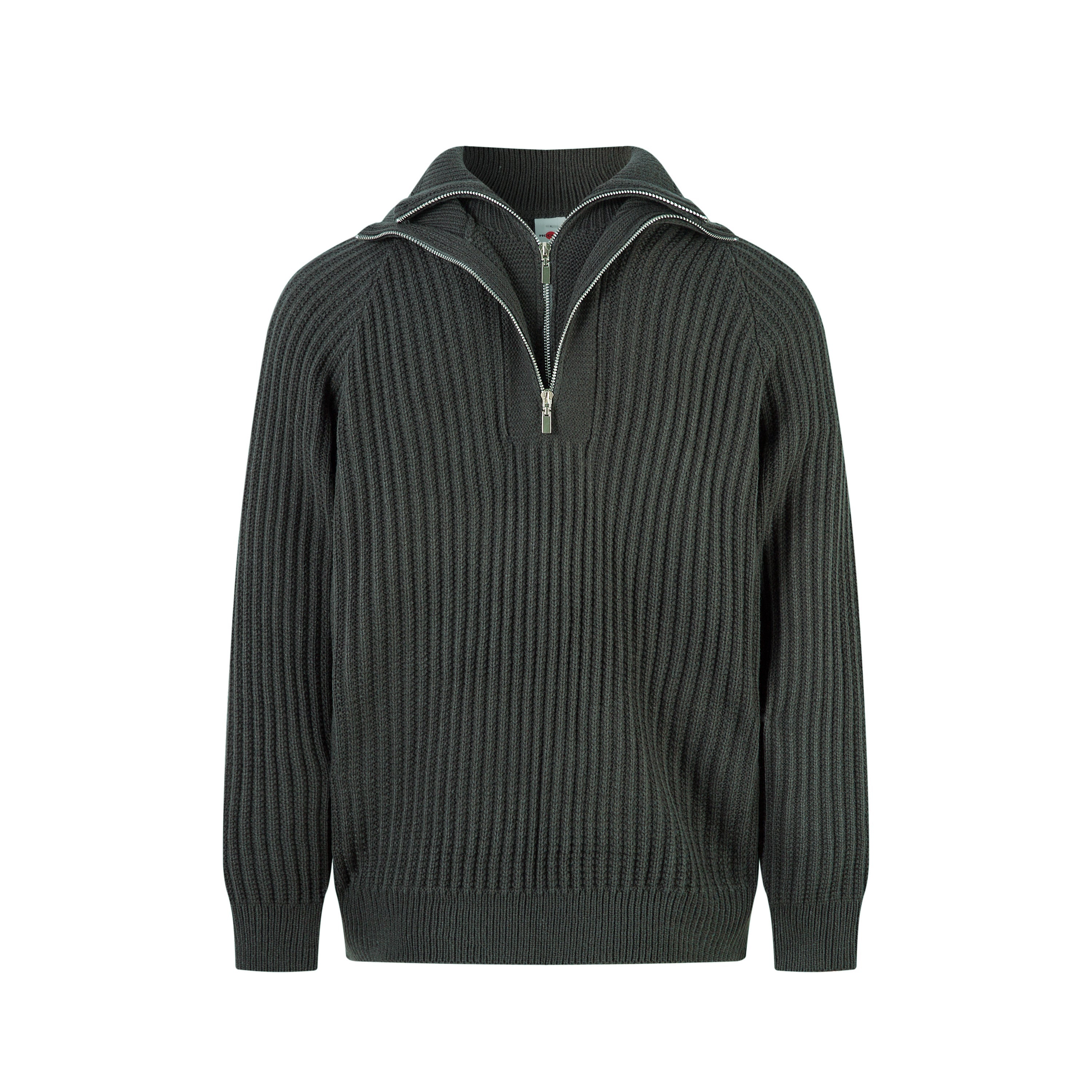 Omirad Minimalist Half-Zip Knit Sweater