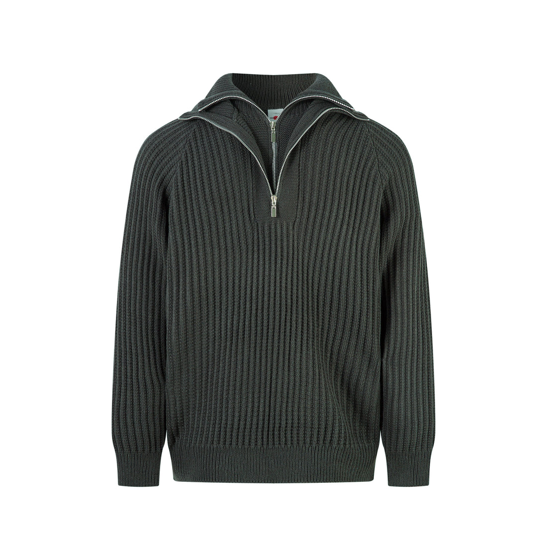 Omirad Minimalist Half-Zip Knit Sweater