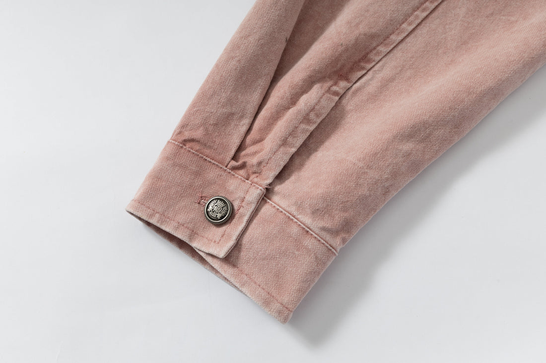 Omirad Washed Zip-Up Jacket