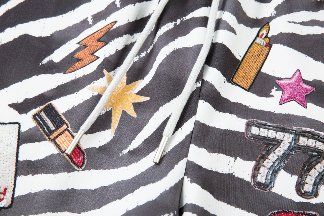 Omirad Zebra Patch Barrel Pants