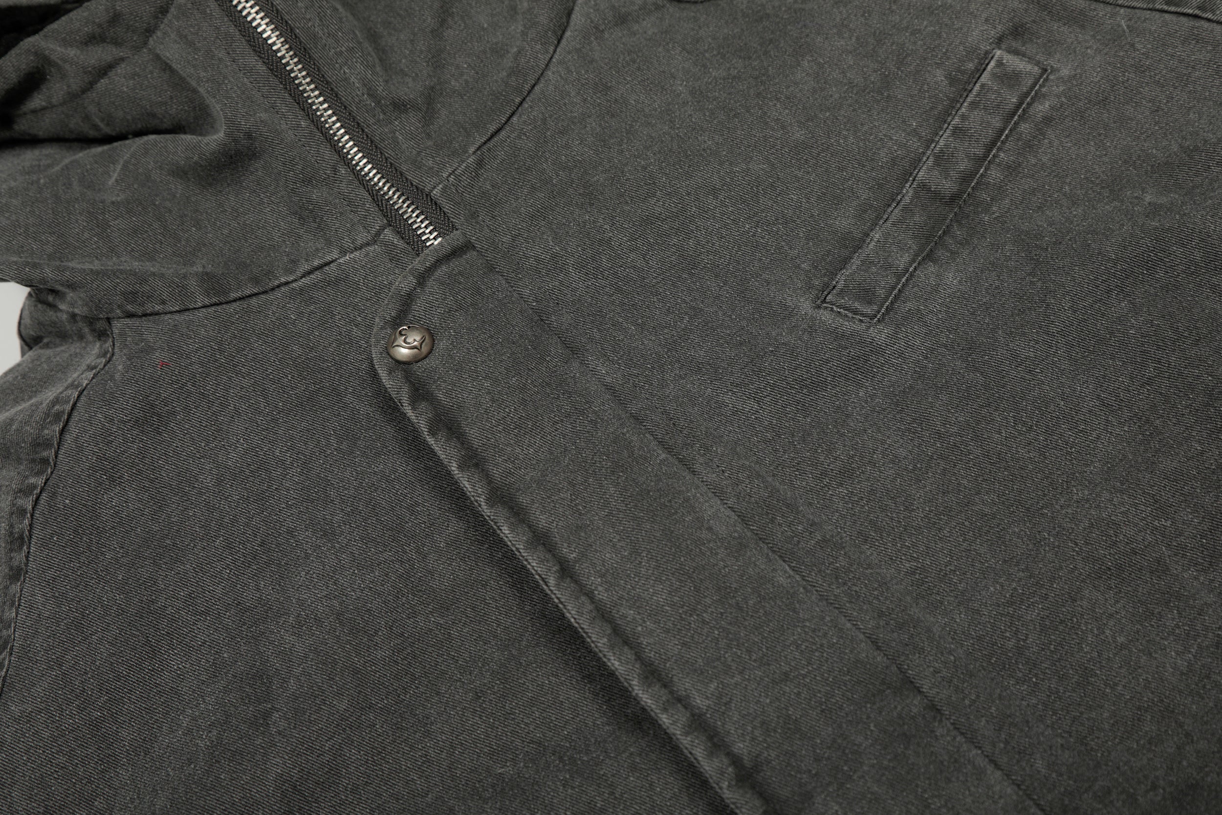 Omirad Washed Utility Hooded Jacket