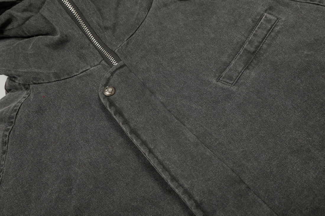 Omirad Washed Utility Hooded Jacket