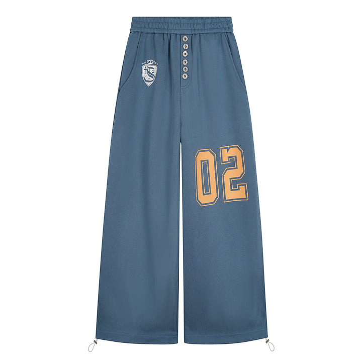 Omirad Varsity Number Wide-Leg Pants
