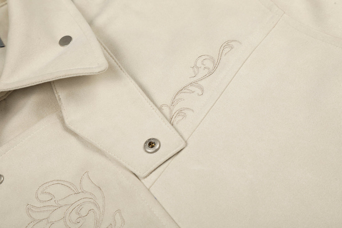 Omirad Toggle-Closure Embroidered Jacket