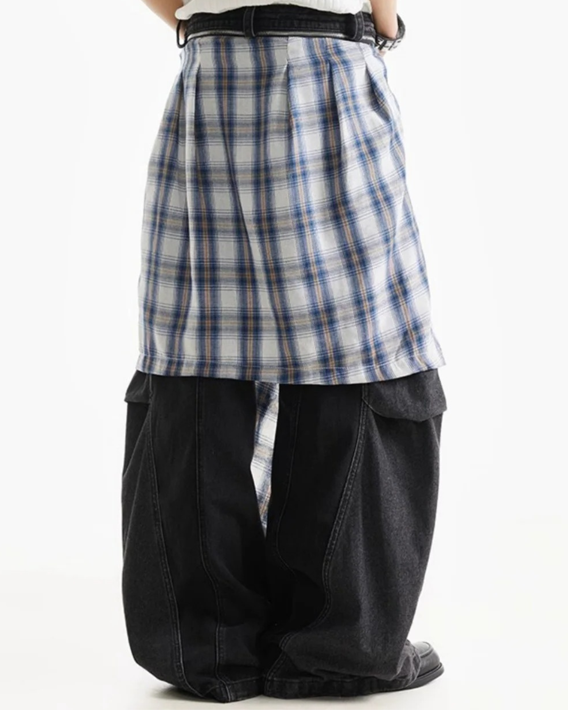 Layer Shift Hybrid Denim Trousers