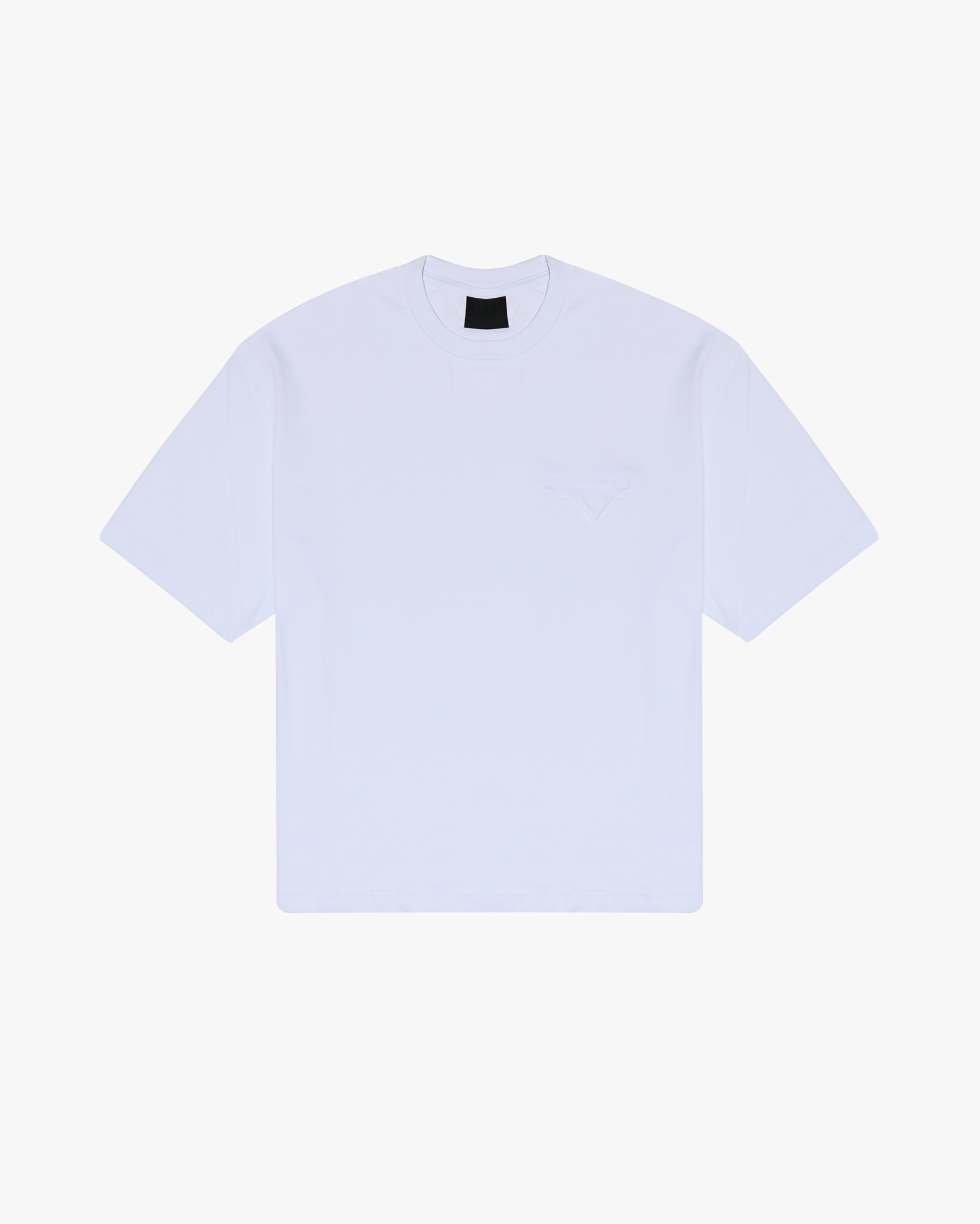 Boxy Tee with Folded Pocket