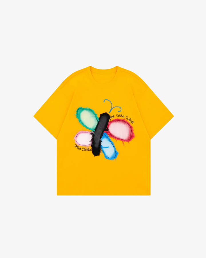 Patch Butterfly Oversized Tee