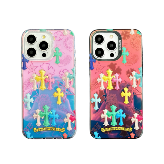 Aurora Phone Case Bundle | Crosses Blue & Crosses Red