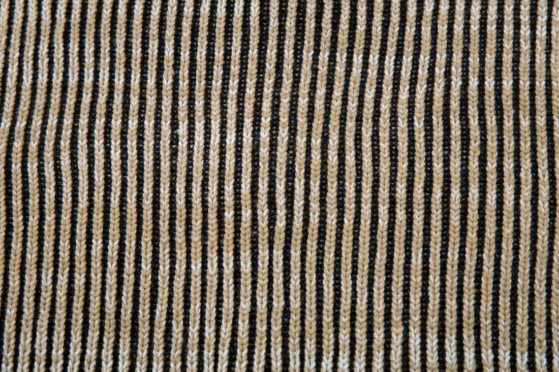 Omirad Striped Textured Zip Jacket