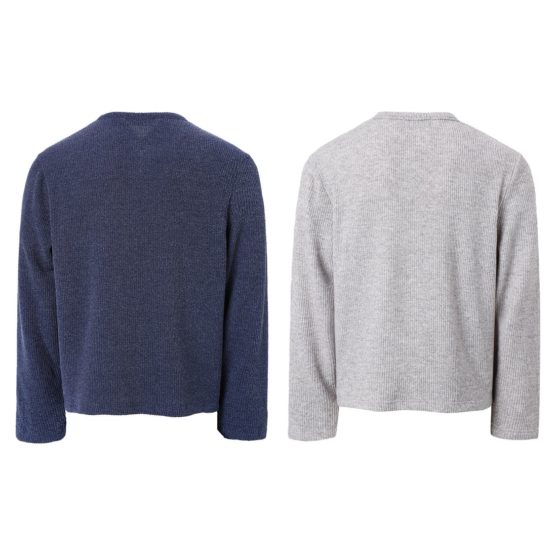 Omirad Ribbed Henley Long-Sleeve Tee