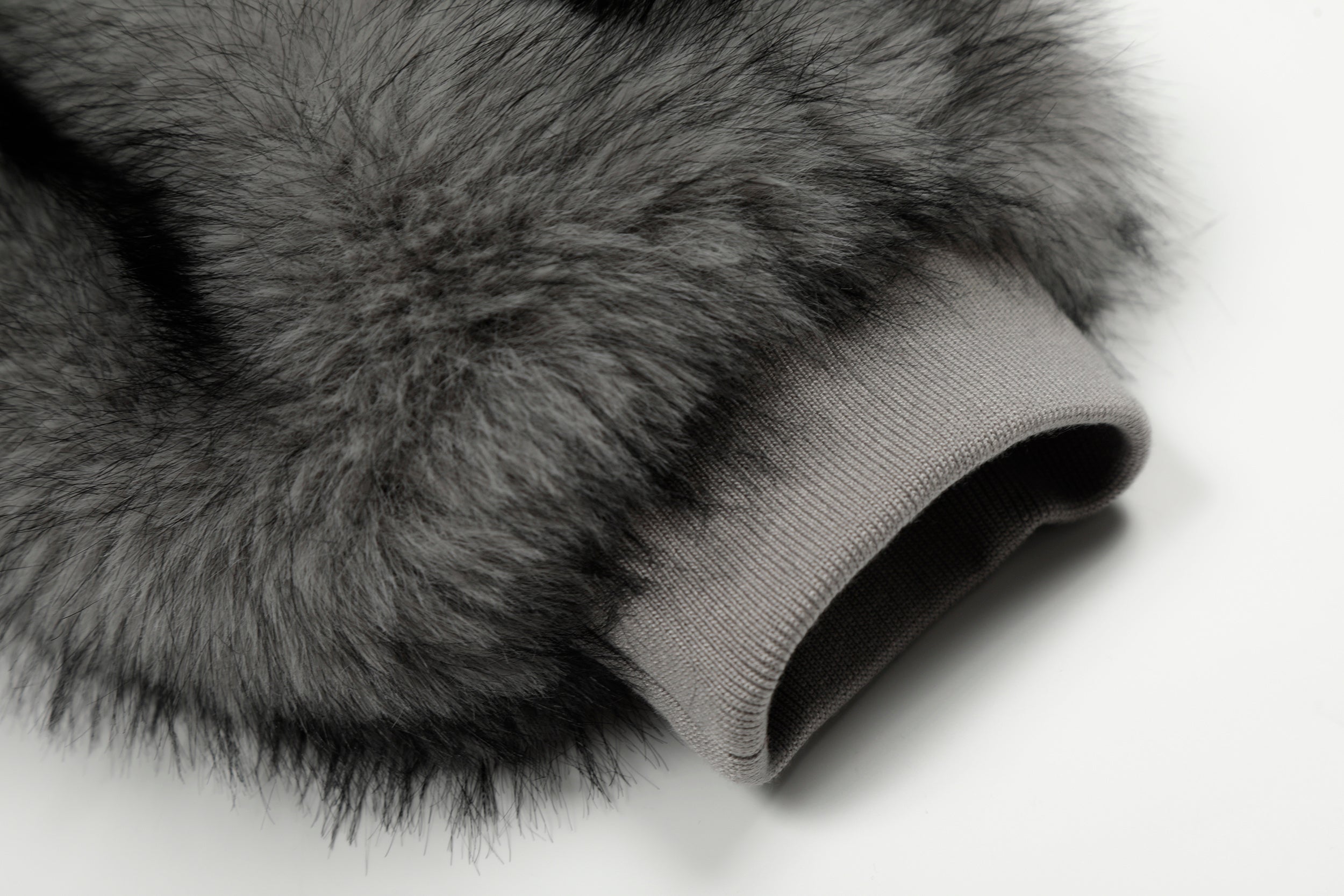 Omirad Reversible Faux Suede Fur Hooded Jacket