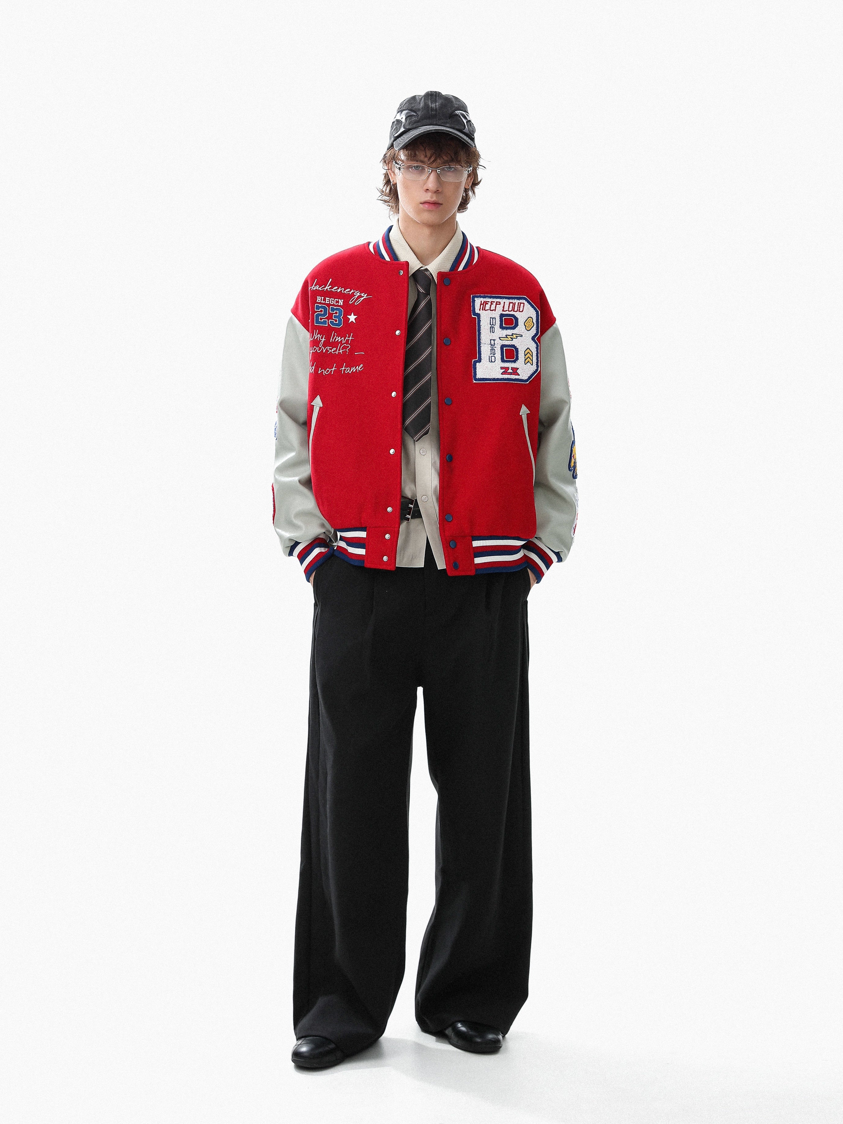 Omirad Wild at Heart Varsity Jacket