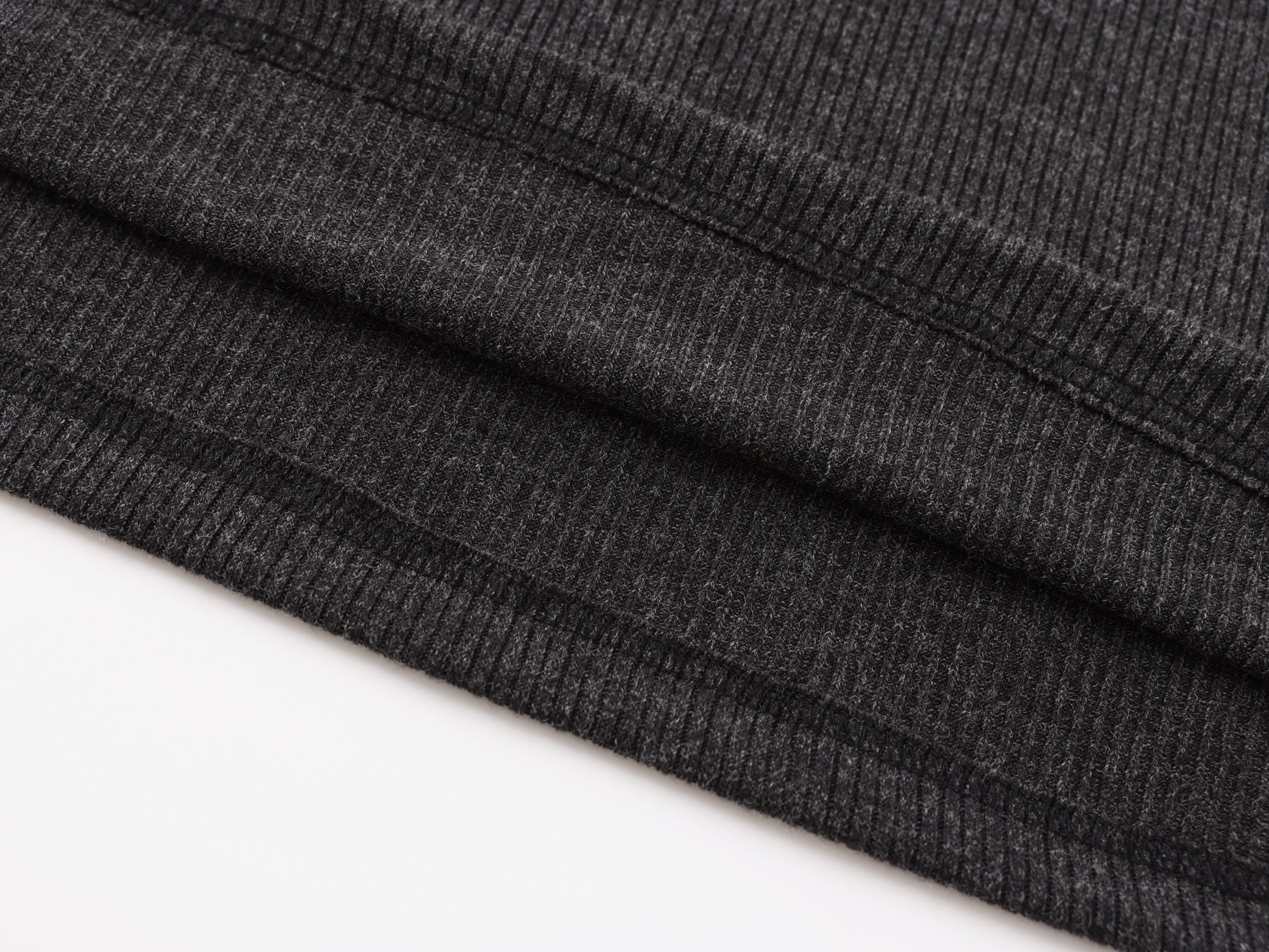 Omirad Ribbed Texture Long-Sleeve Tee