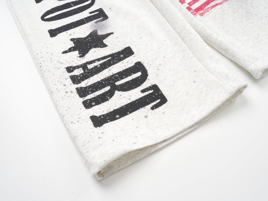 Omirad USA Flag Print Street Sweatpants