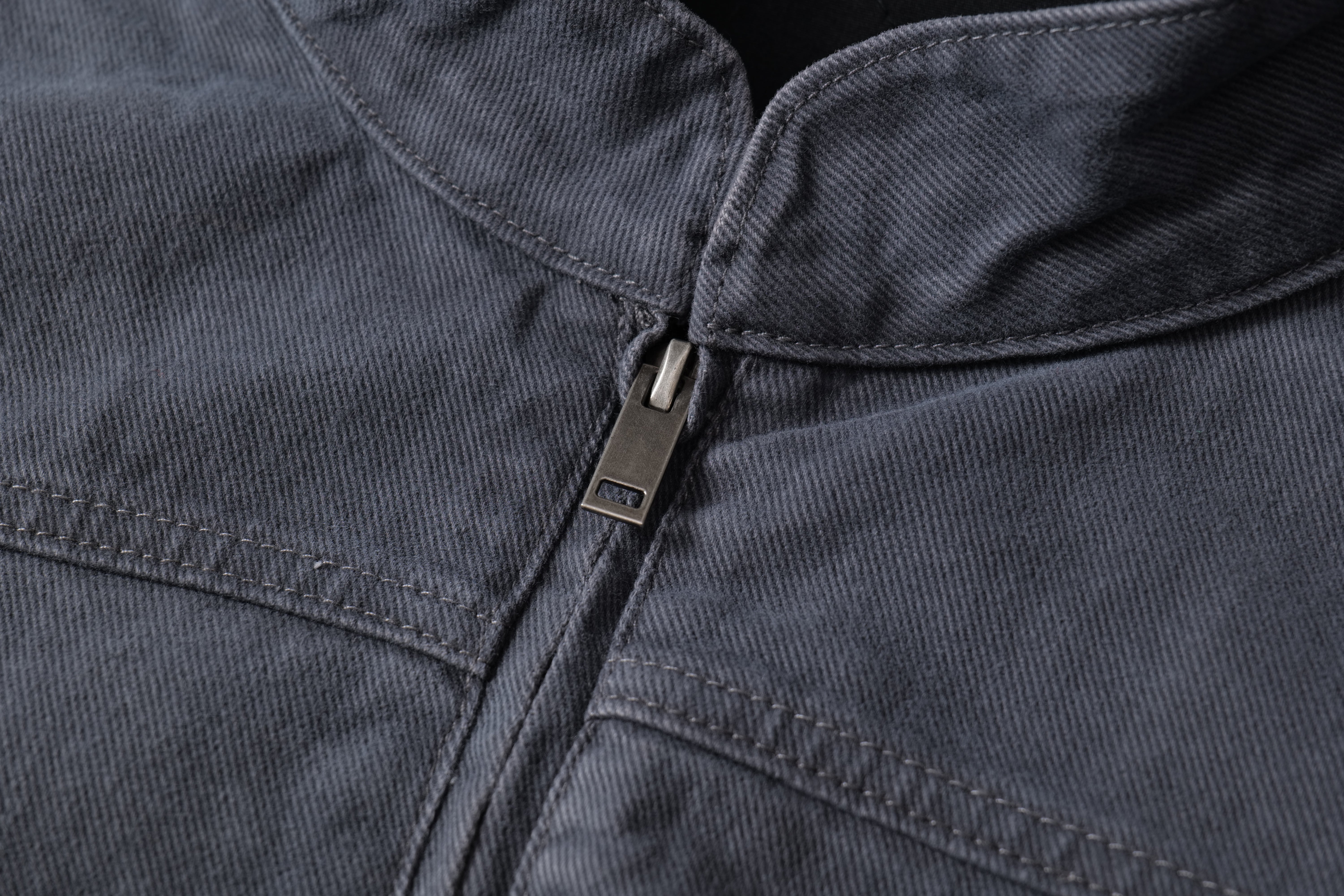 Omirad Washed Curved-Panel Bomber Jacket