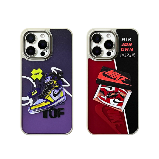 Graphic Phone Case Bundle | Sneakers Purple &  Sneakers Red