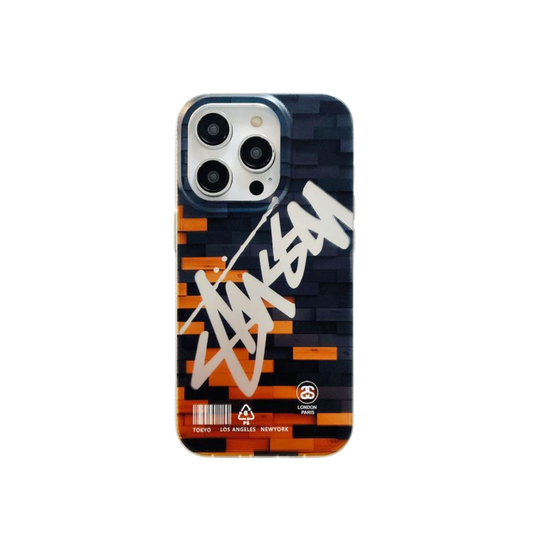 Aurora Phone Case | White Graffiti