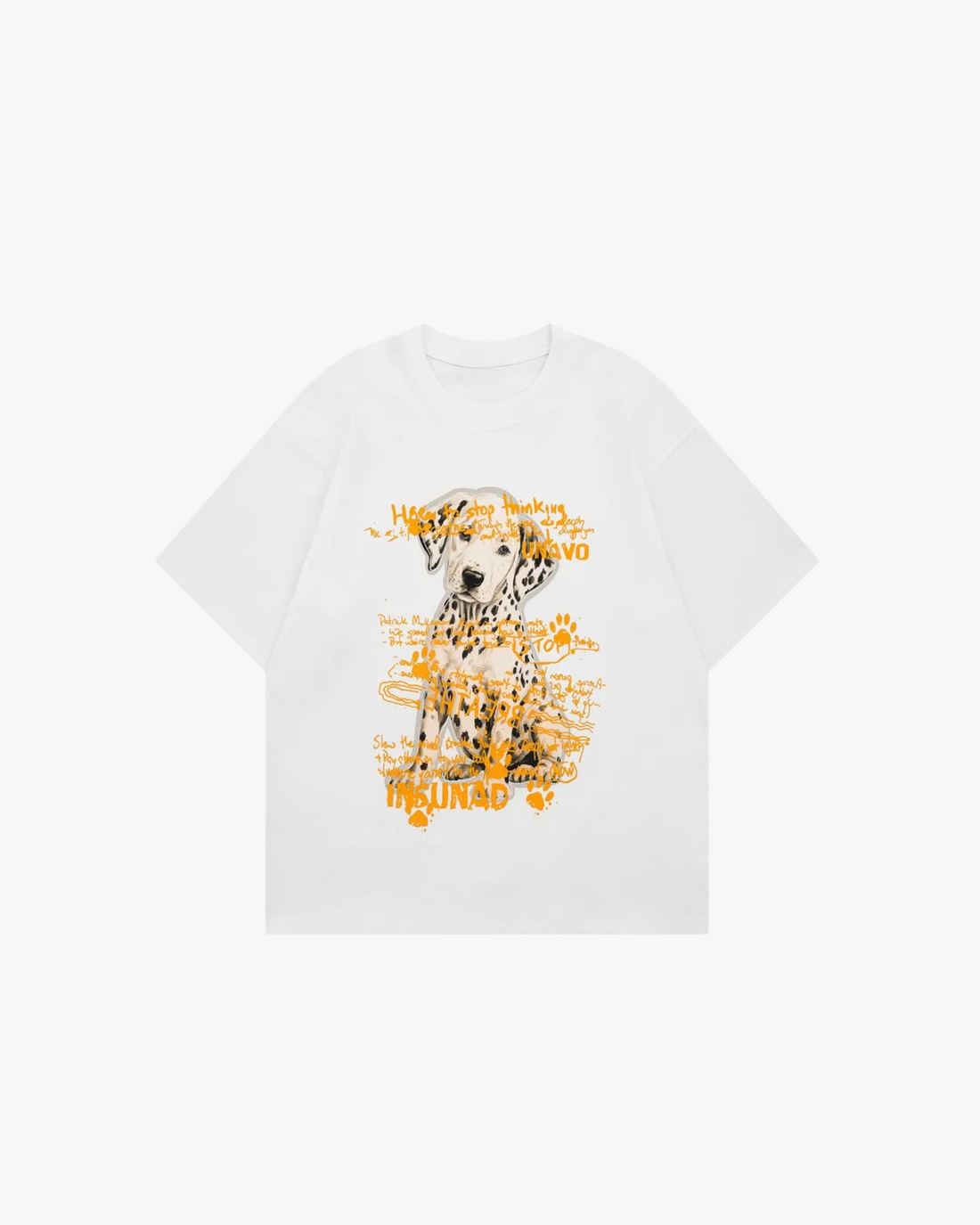 Dalmatian Oversized Graphic T-Shirt