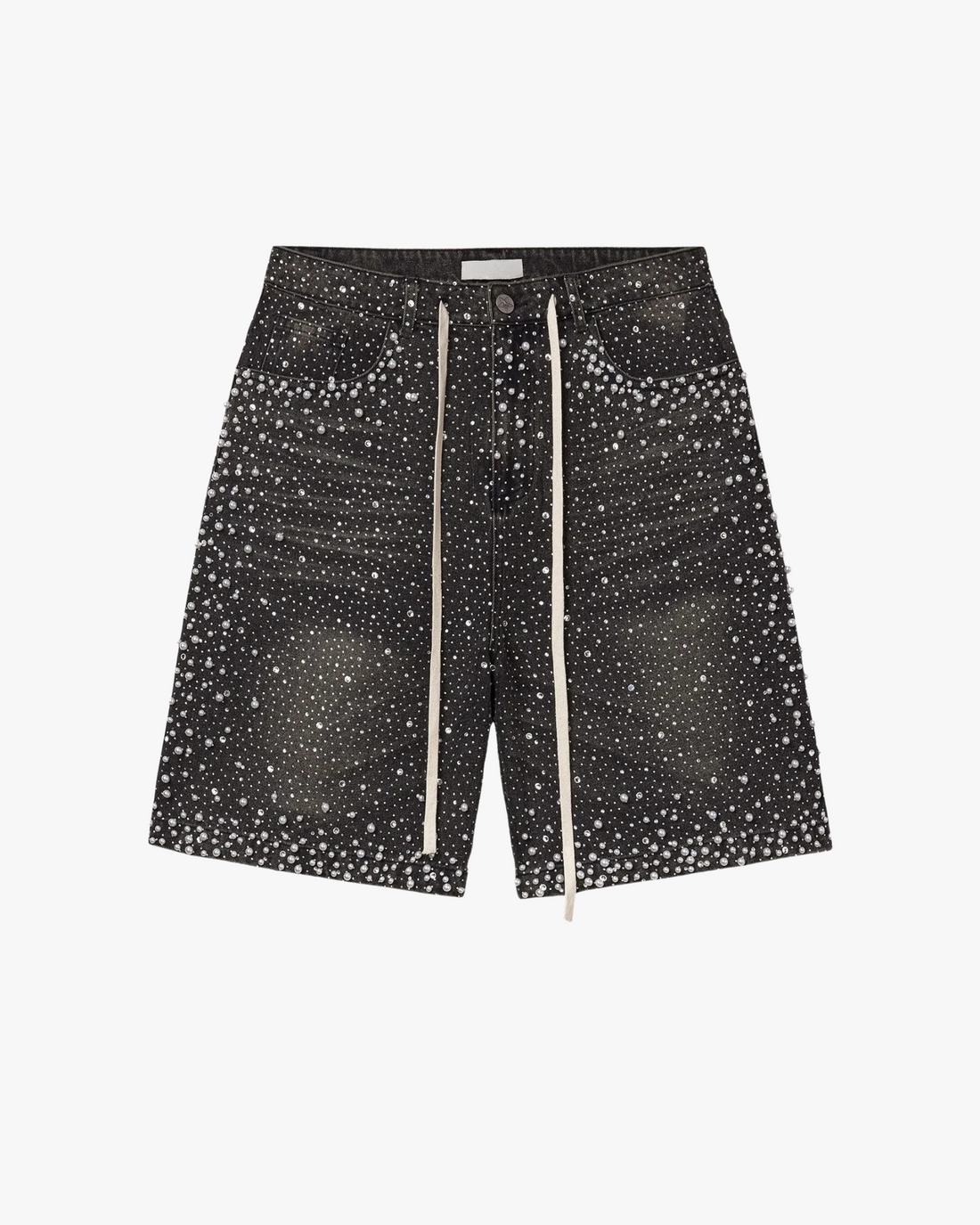 Starfall Crystals Denim Shorts
