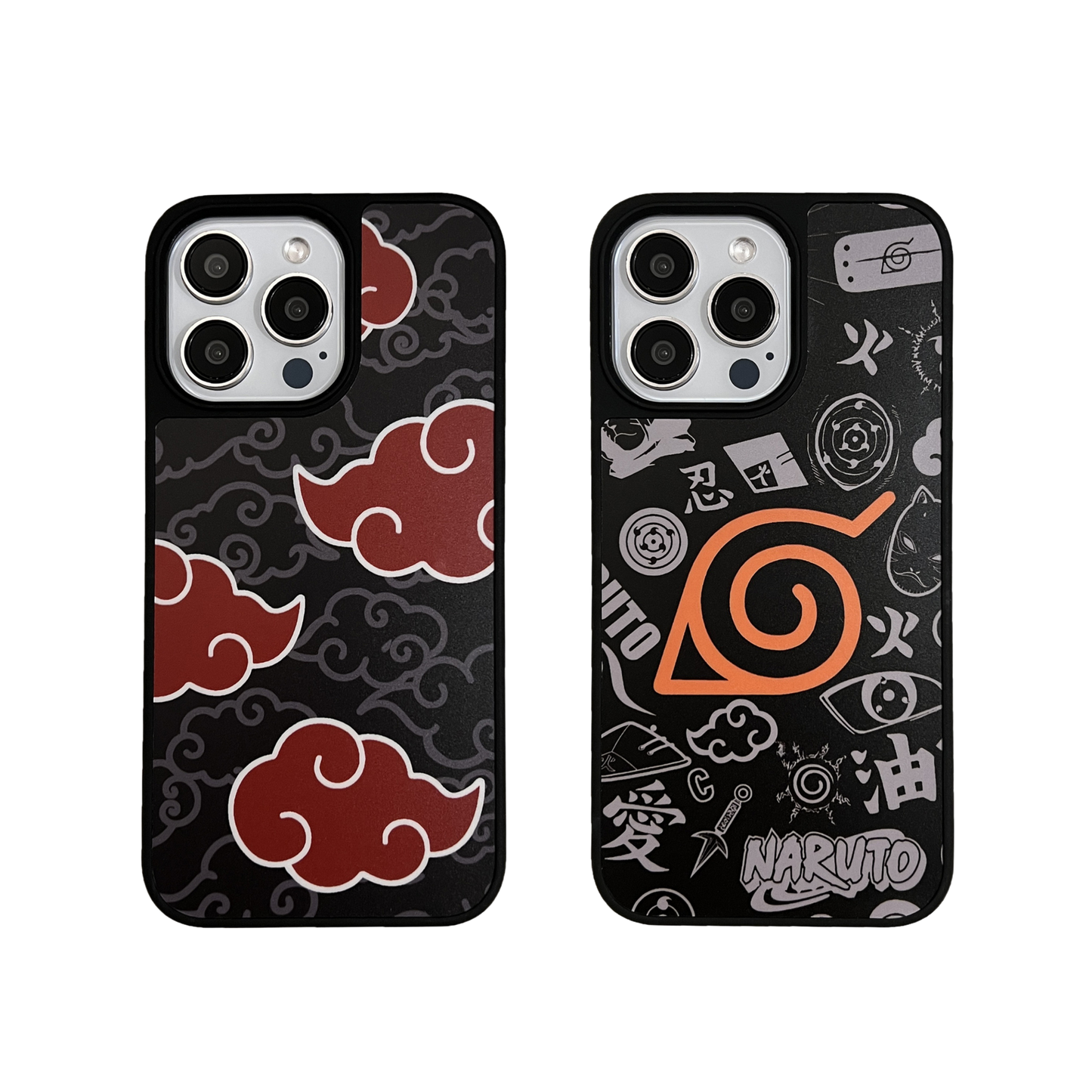 Graphic Phone Case Bundle | Red Cloud & White Symbols