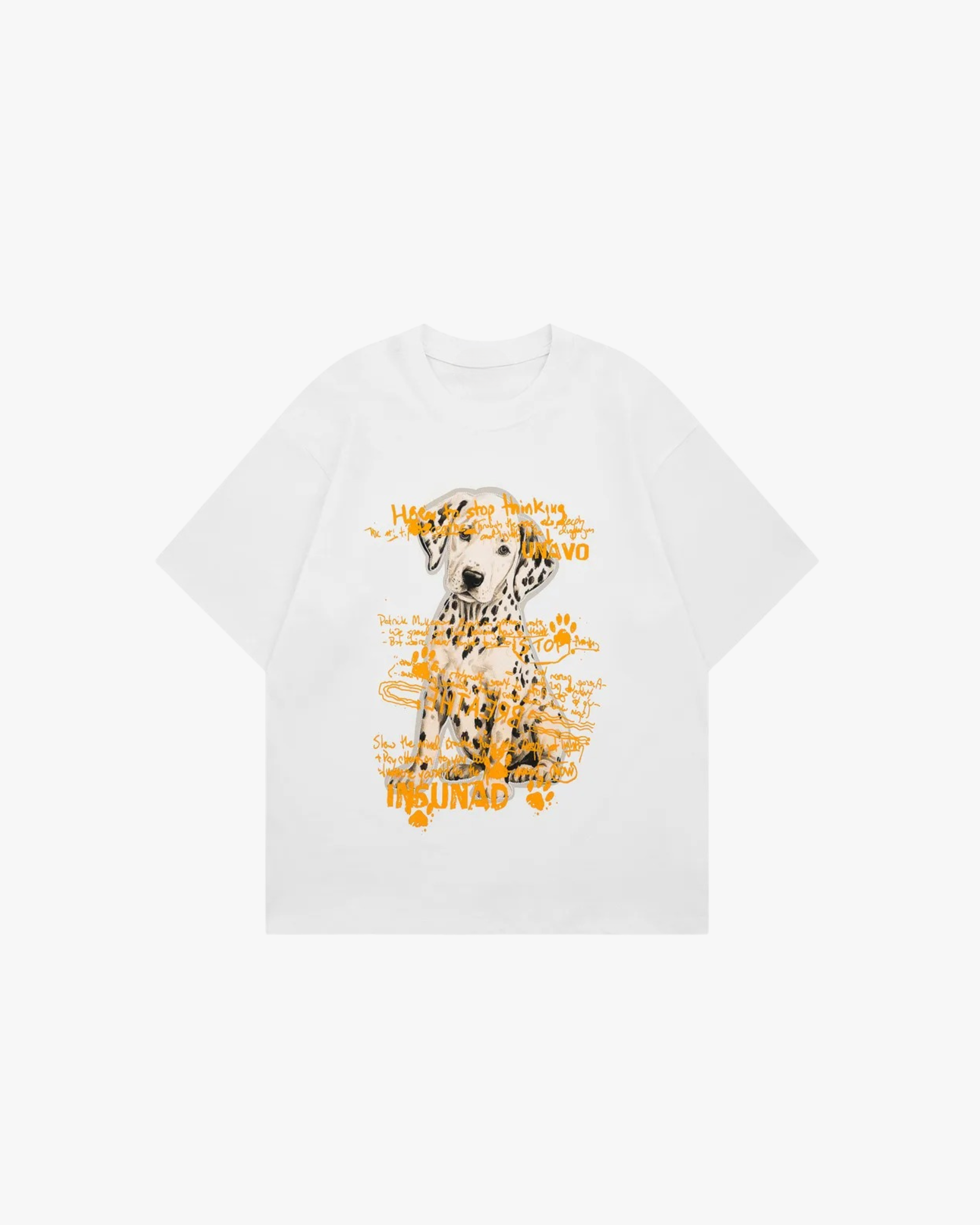 Dalmatian Oversized Graphic T-Shirt