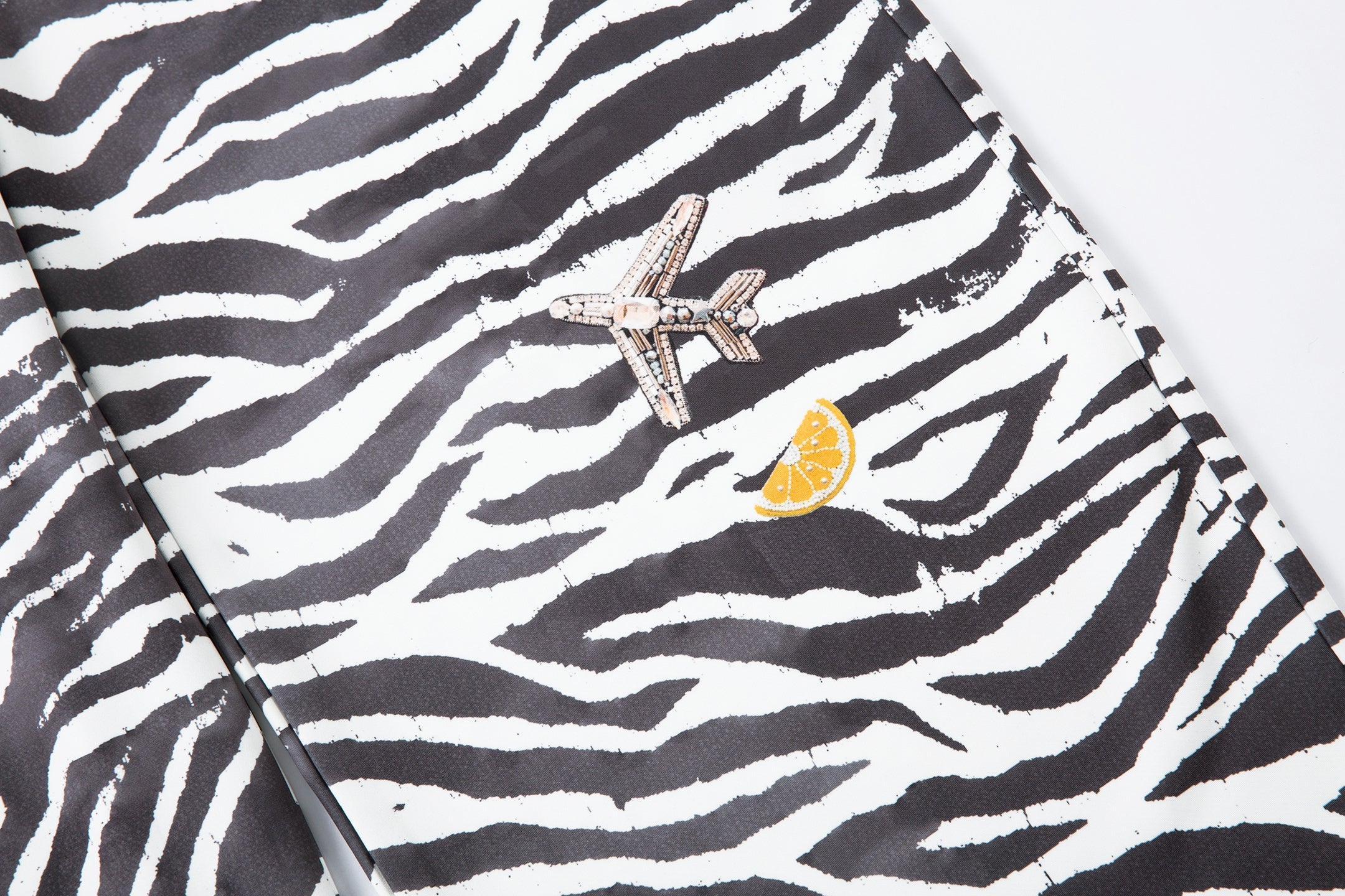 Omirad Zebra Patch Barrel Pants