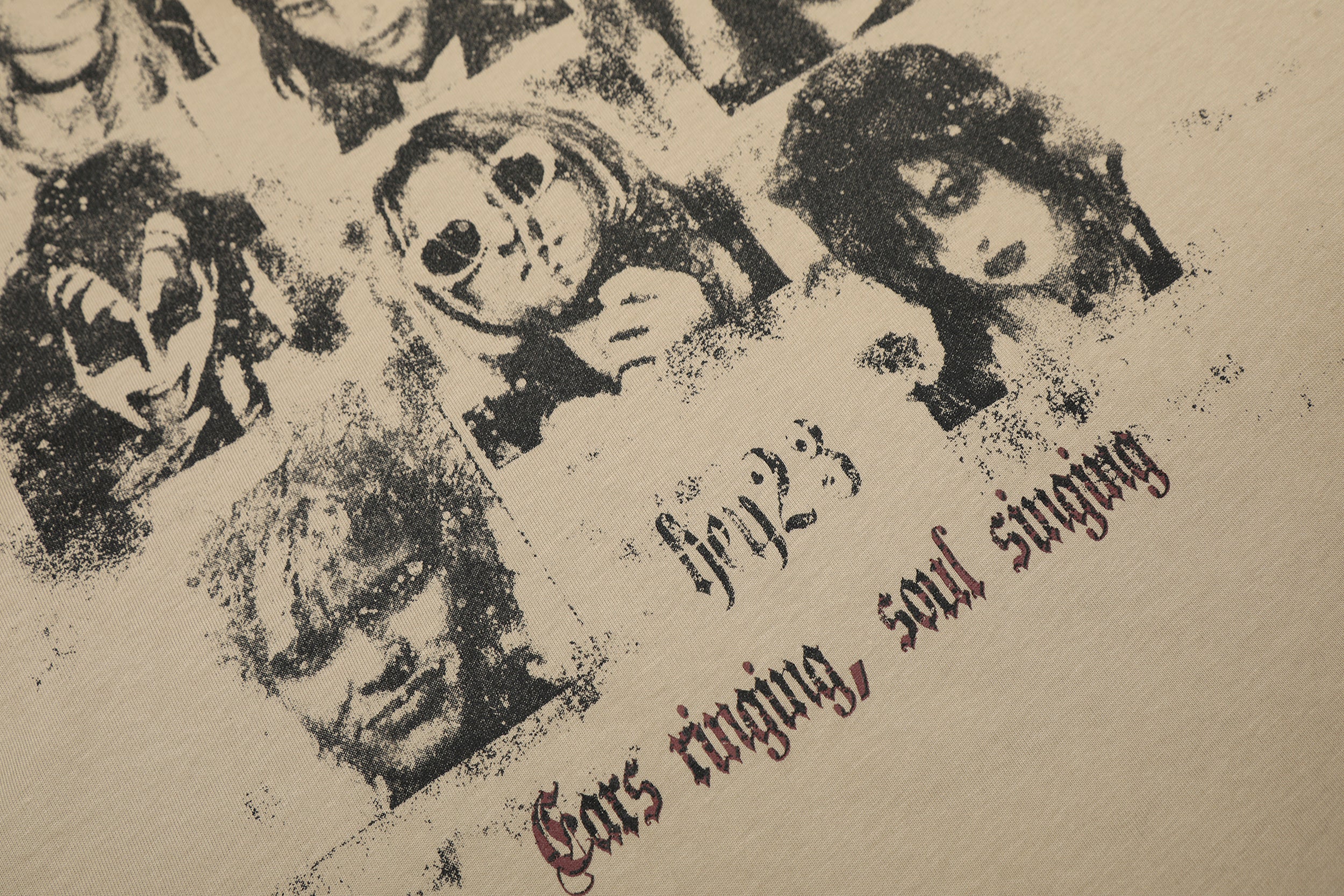 Omirad Vintage Portrait Layered Tee