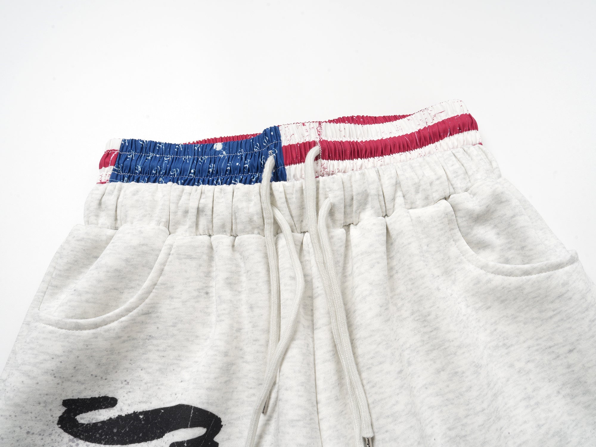 Omirad USA Flag Print Street Sweatpants