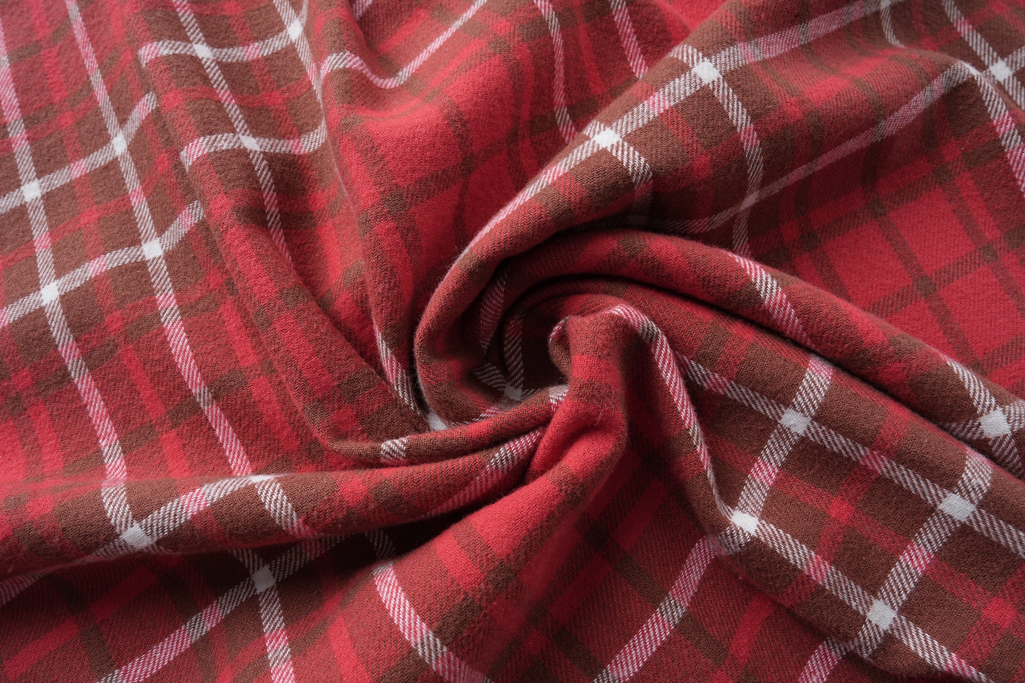 Omirad Patchwork Plaid Button-Up Shirt