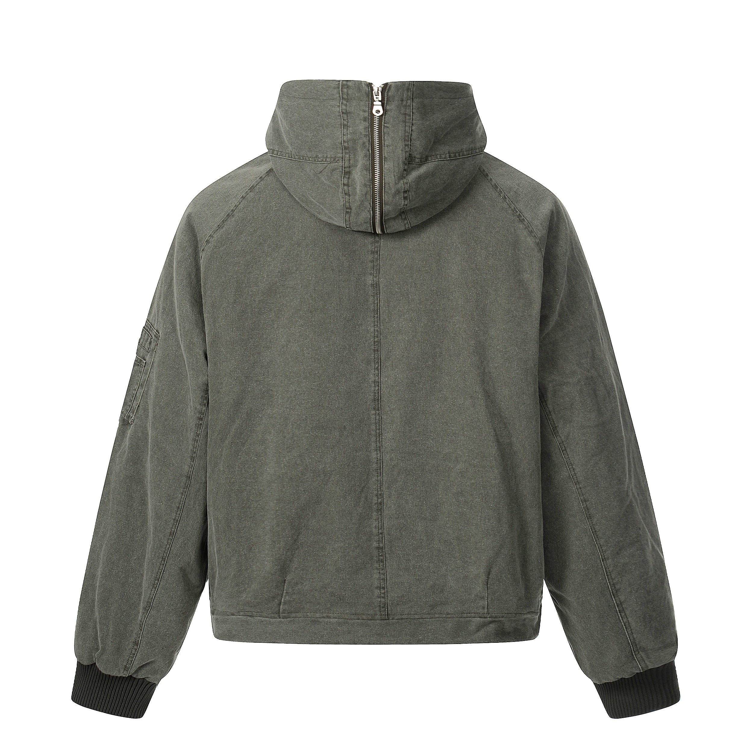 Omirad Washed Utility Hooded Jacket