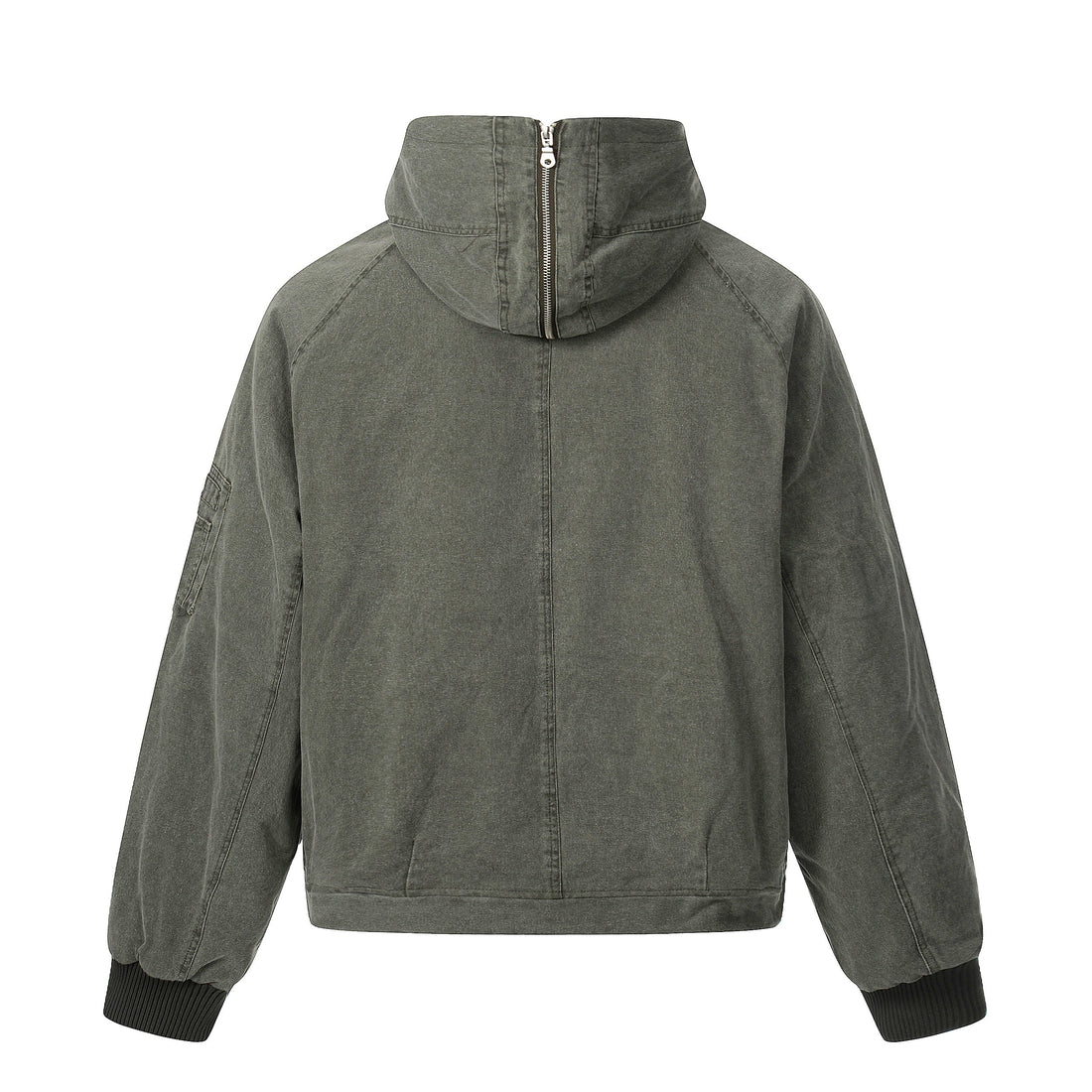 Omirad Washed Utility Hooded Jacket