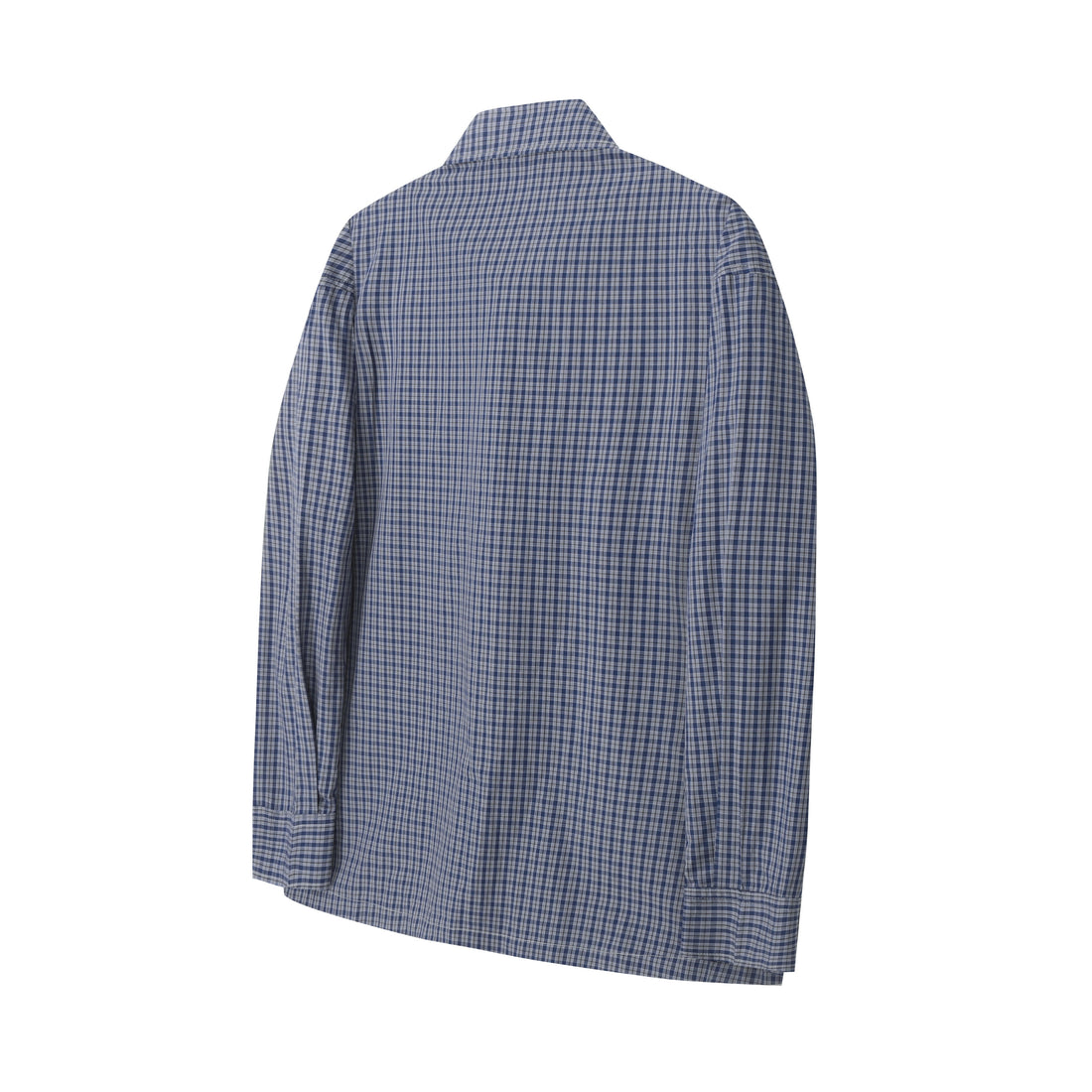 Omirad Patchwork Graphic Plaid Shirt