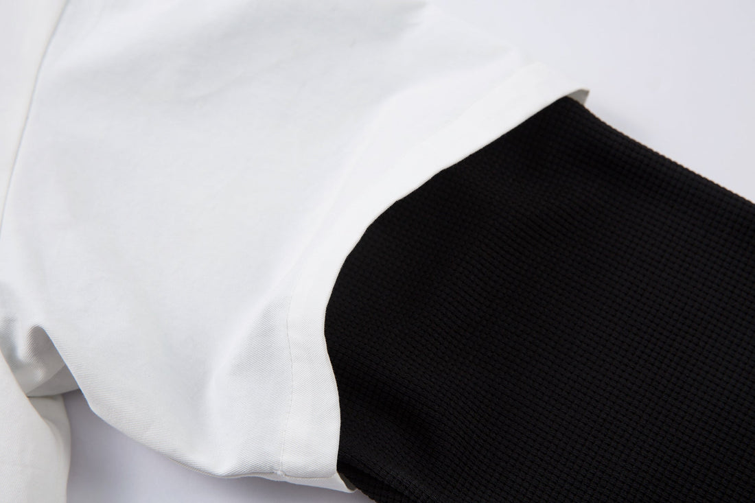 Omirad Tribal Flame Layered Shirt