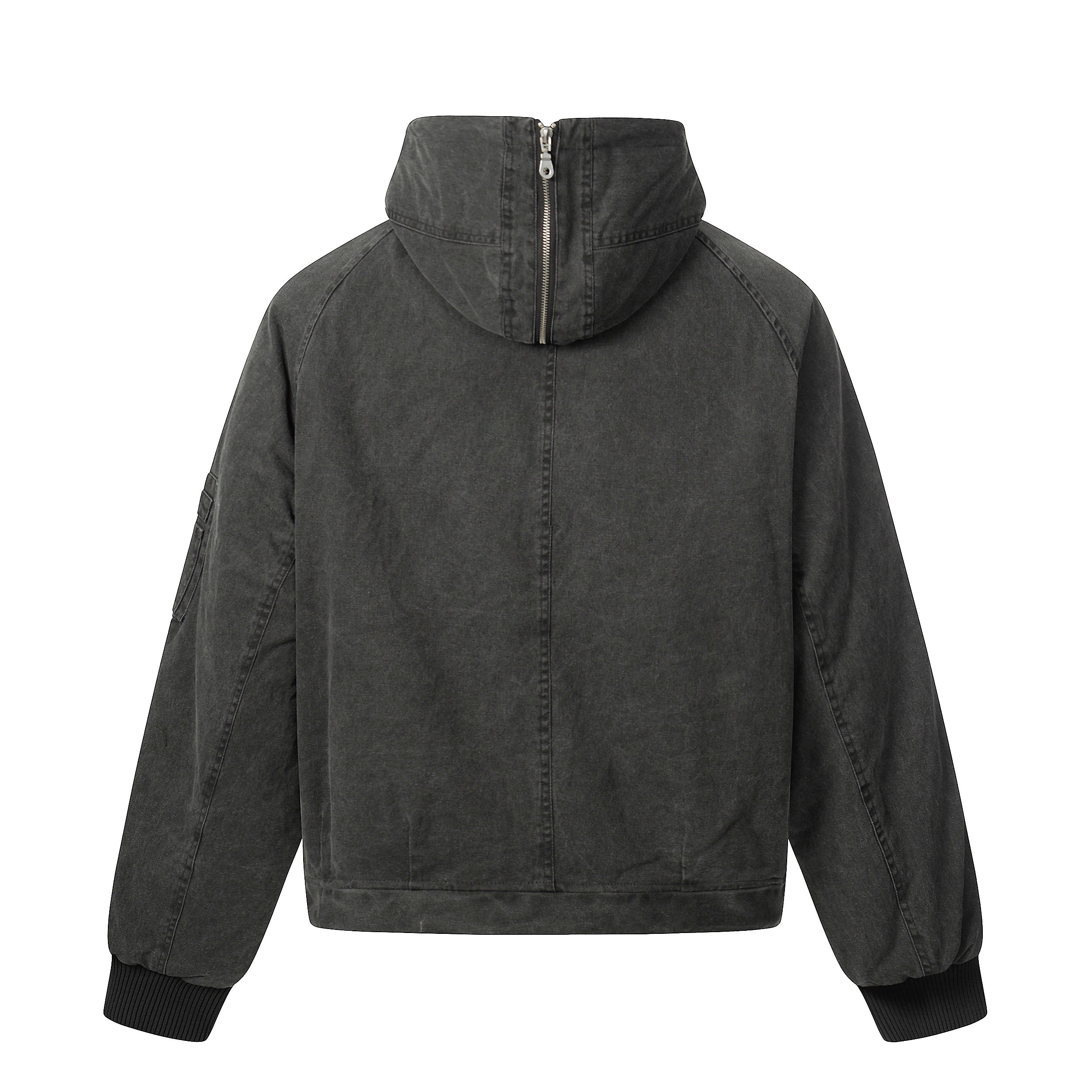 Omirad Washed Utility Hooded Jacket