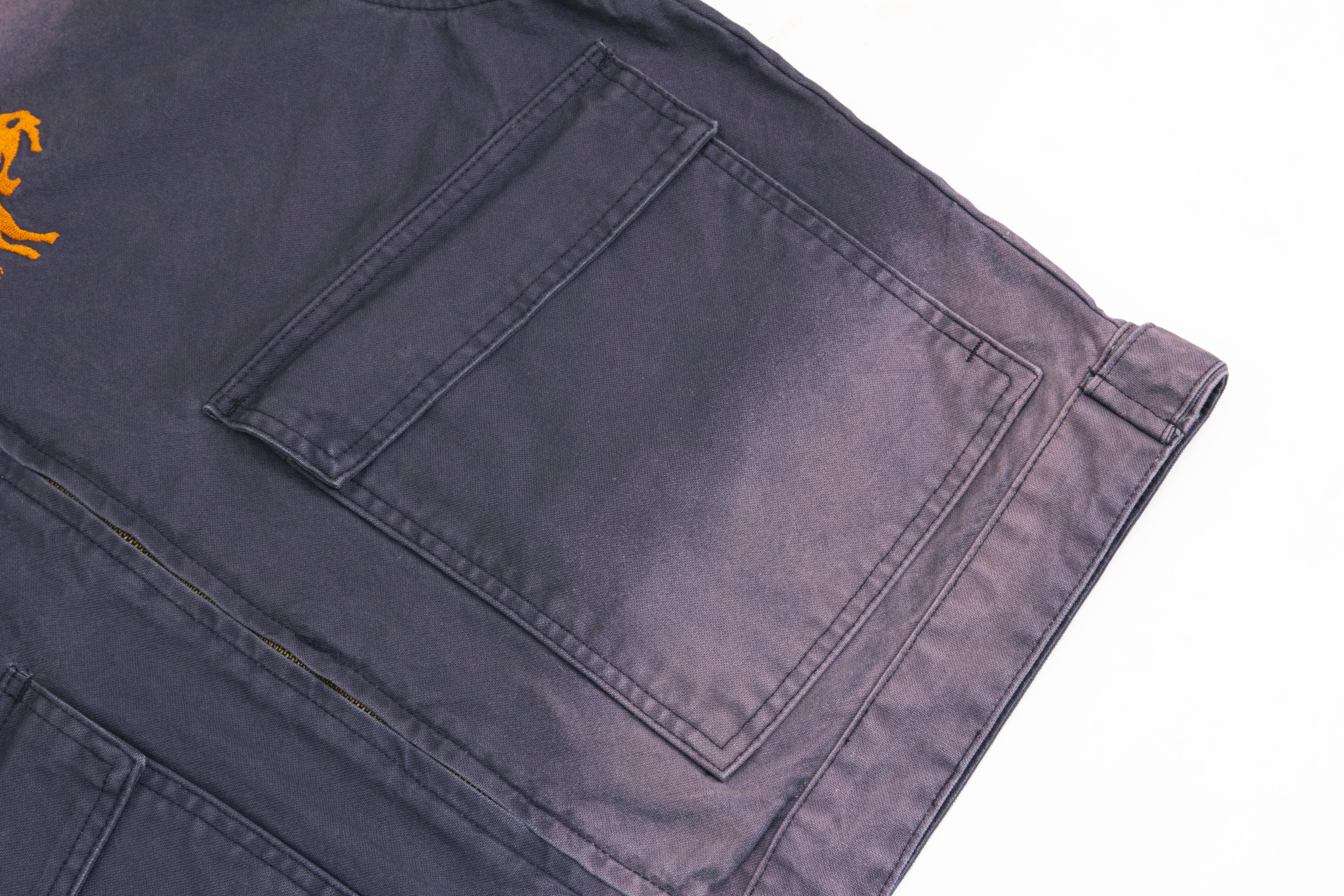 Omirad Vintage Washed Zip Jacket