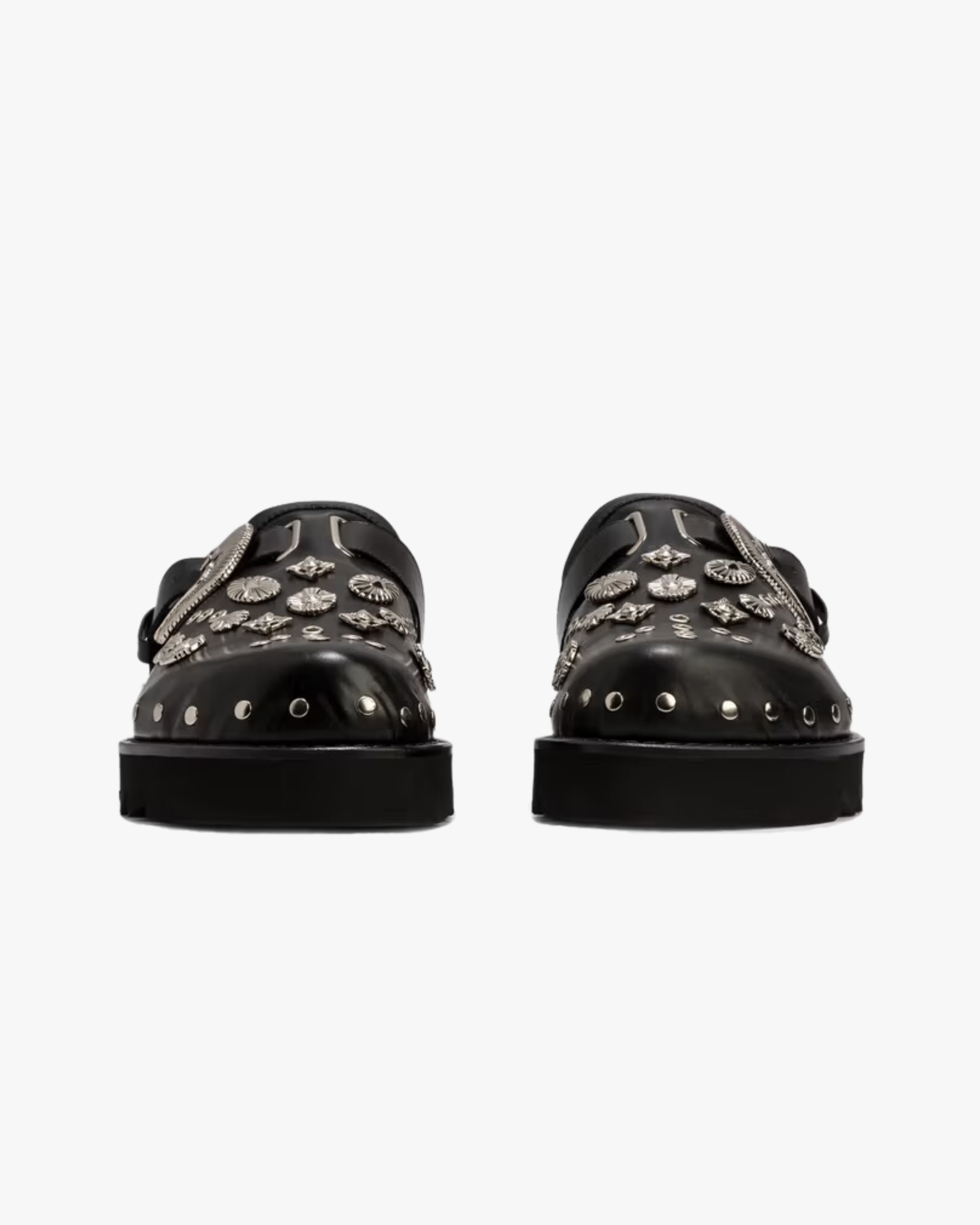 Roma Buckle Leather Sandals