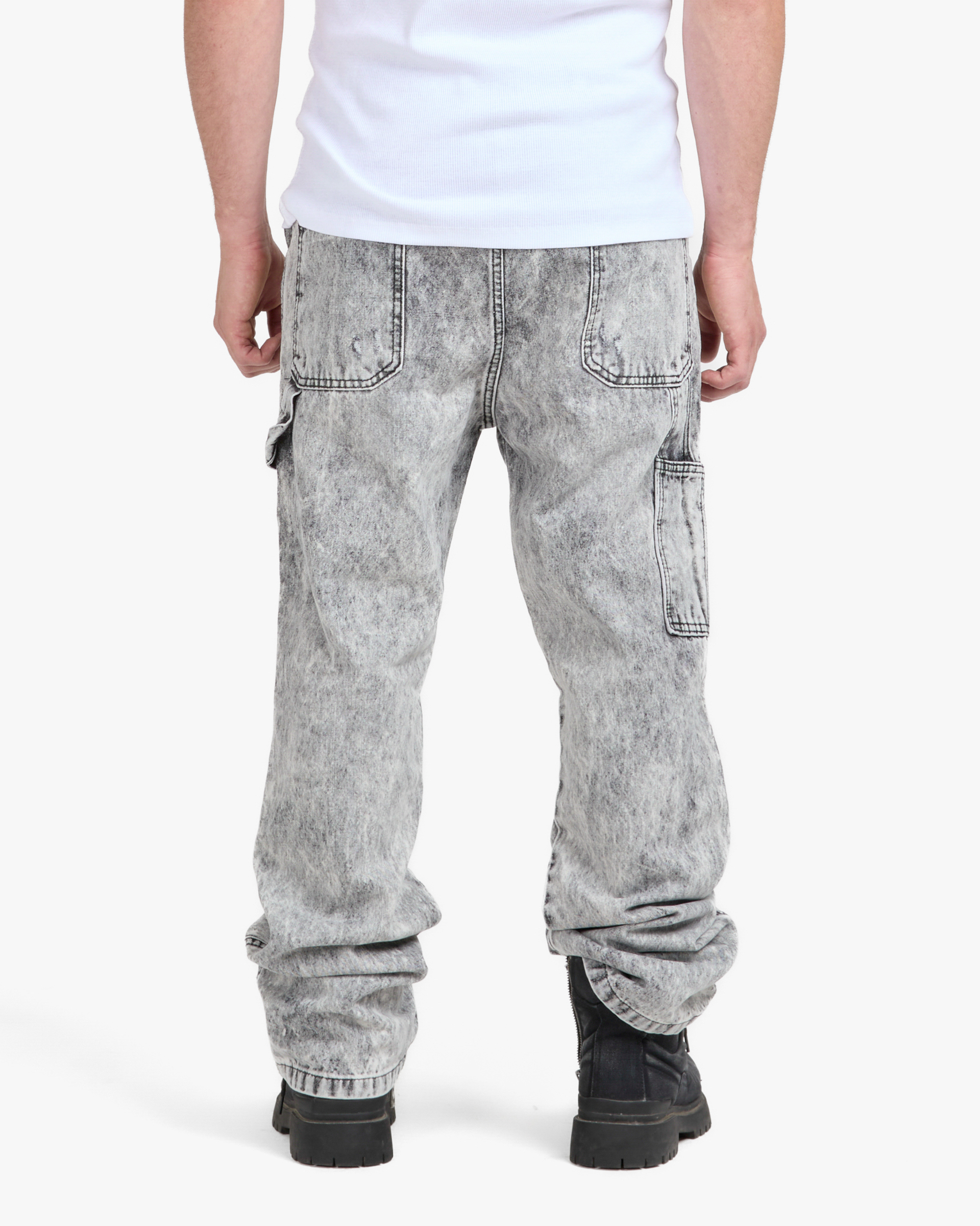"FIELD UNIT" Grey Carpenter Pants