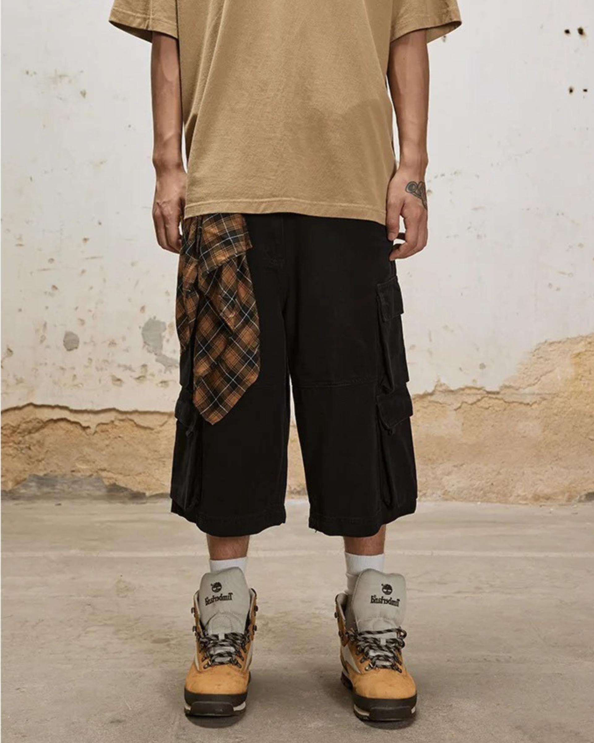 Blackout Cargo Shorts