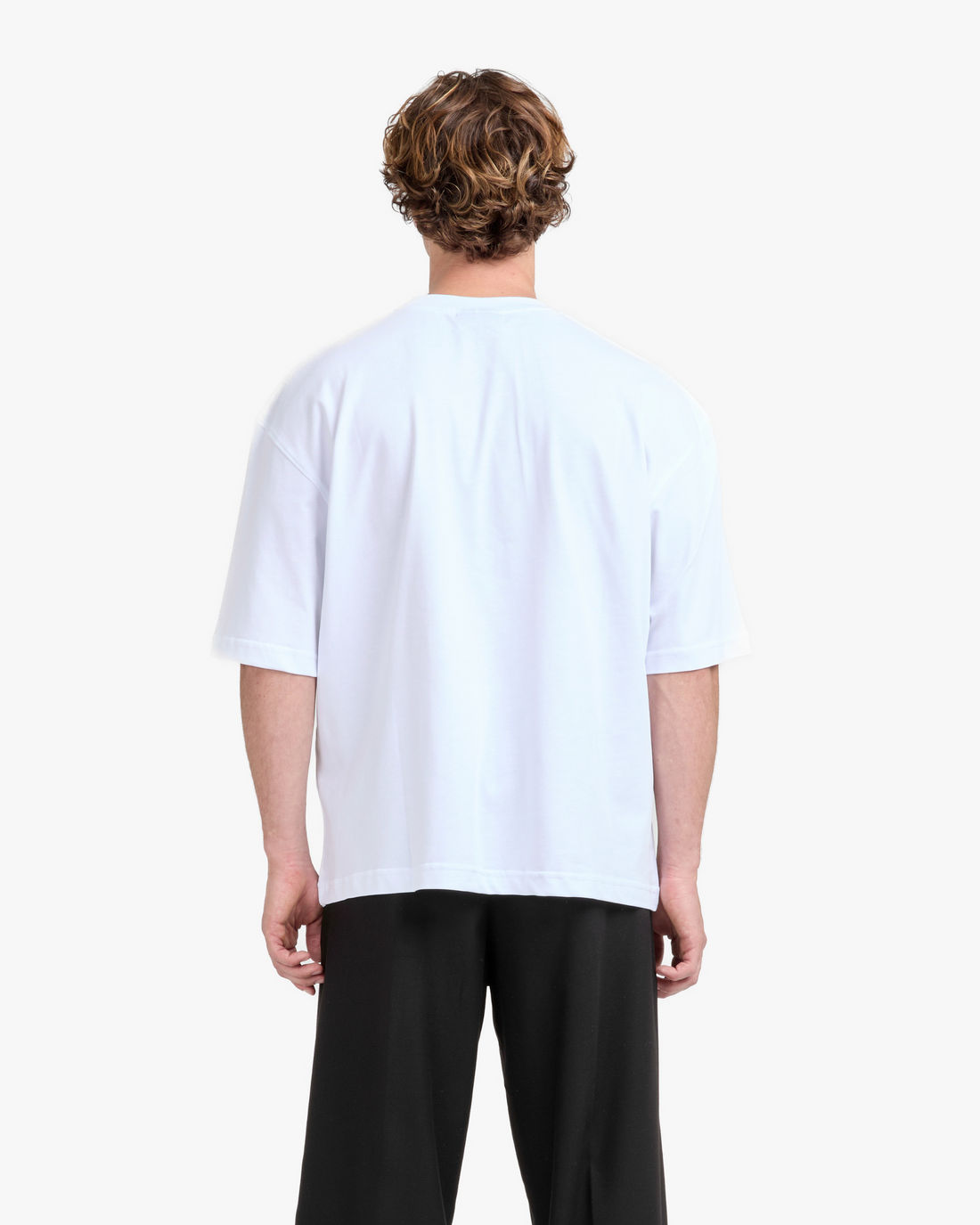 Boxy Tee with Folded Pocket