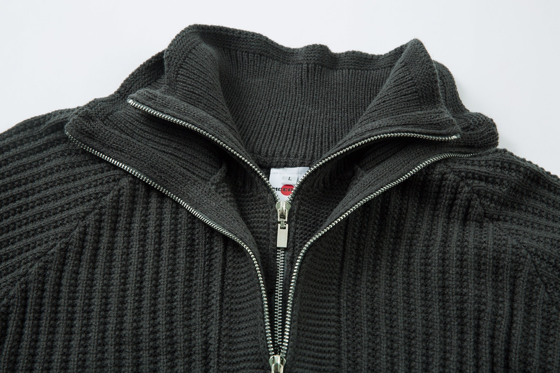 Omirad Minimalist Half-Zip Knit Sweater