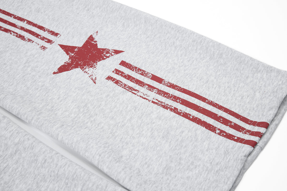 Omirad Vintage Star Wide-Leg Sweatpants