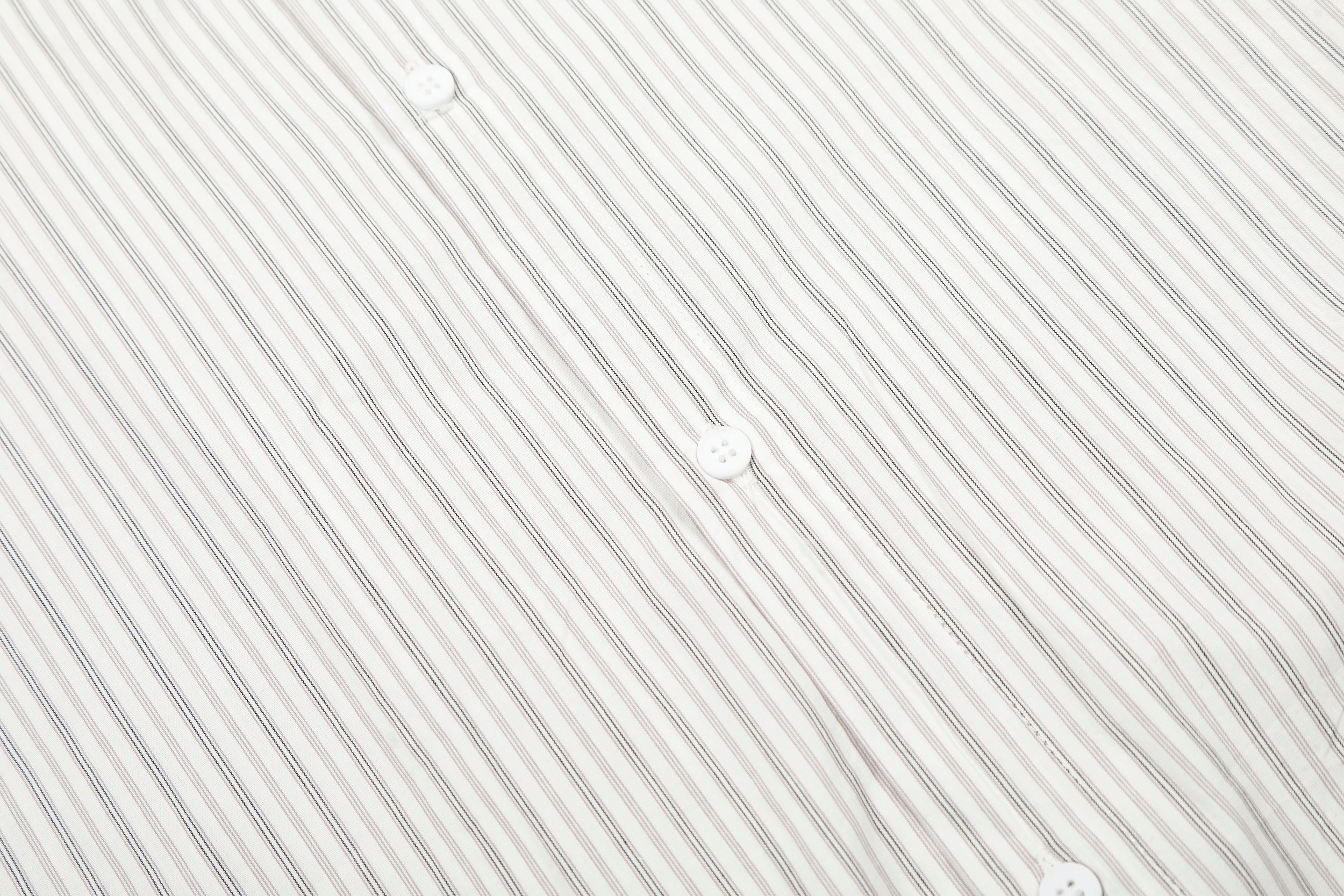 Omirad Striped Logo Button-Up Shirt