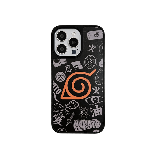 Graphic Phone Case | White Symbols