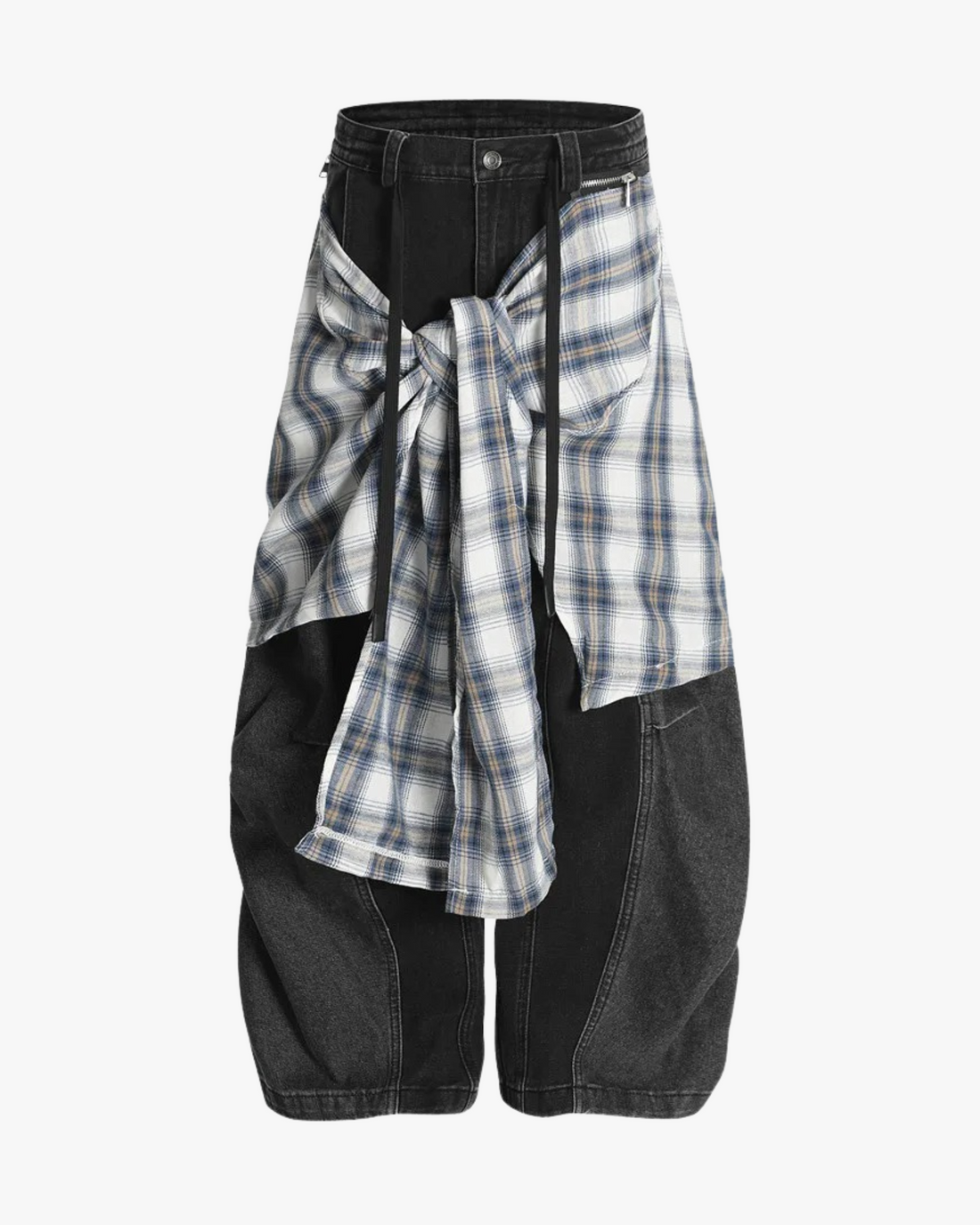 Layer Shift Hybrid Denim Trousers