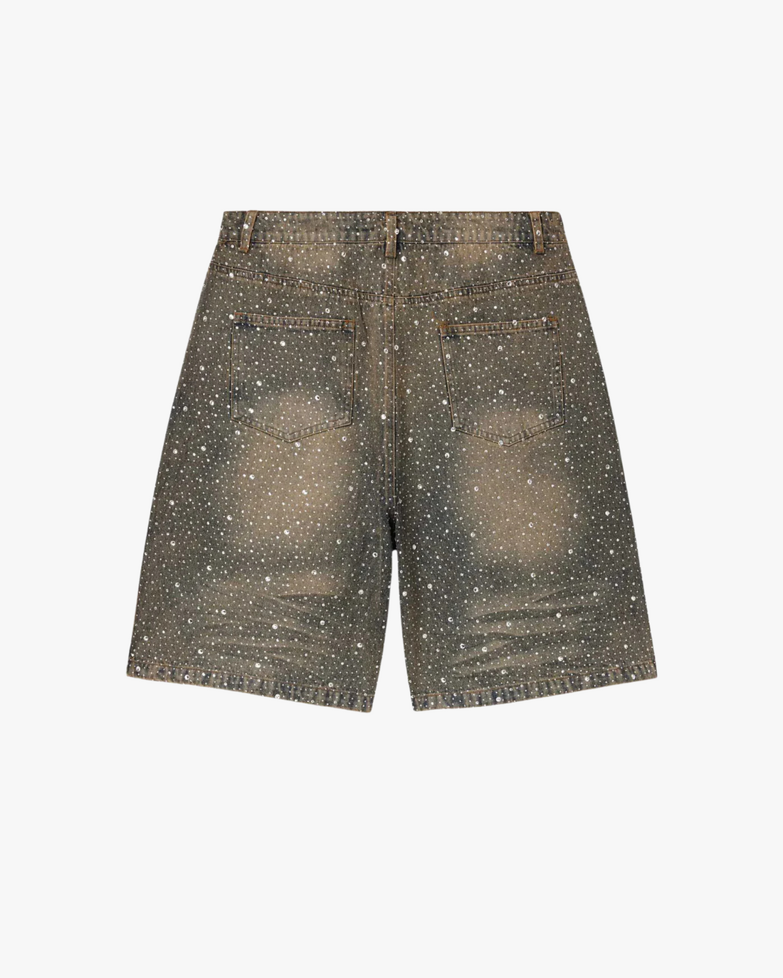 Starfall Crystals Denim Shorts