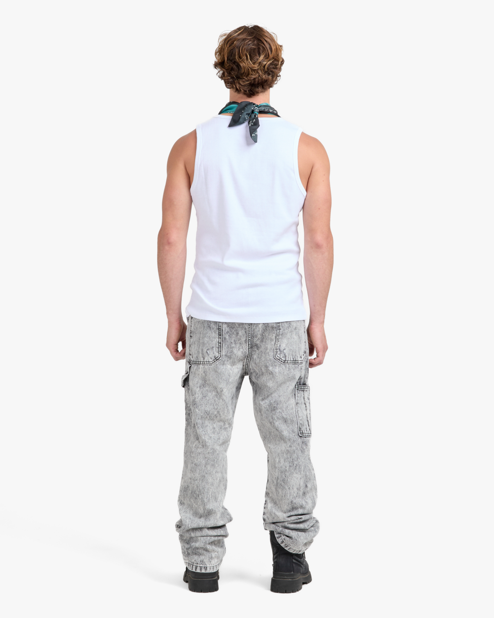 "FIELD UNIT" Grey Carpenter Pants