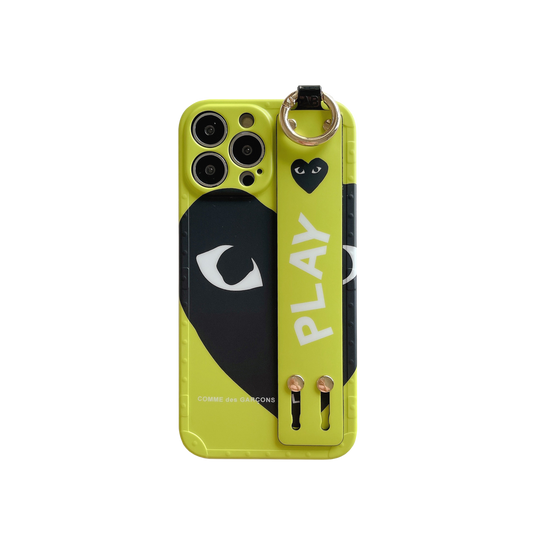 Band Phone Case | Heart Yellow