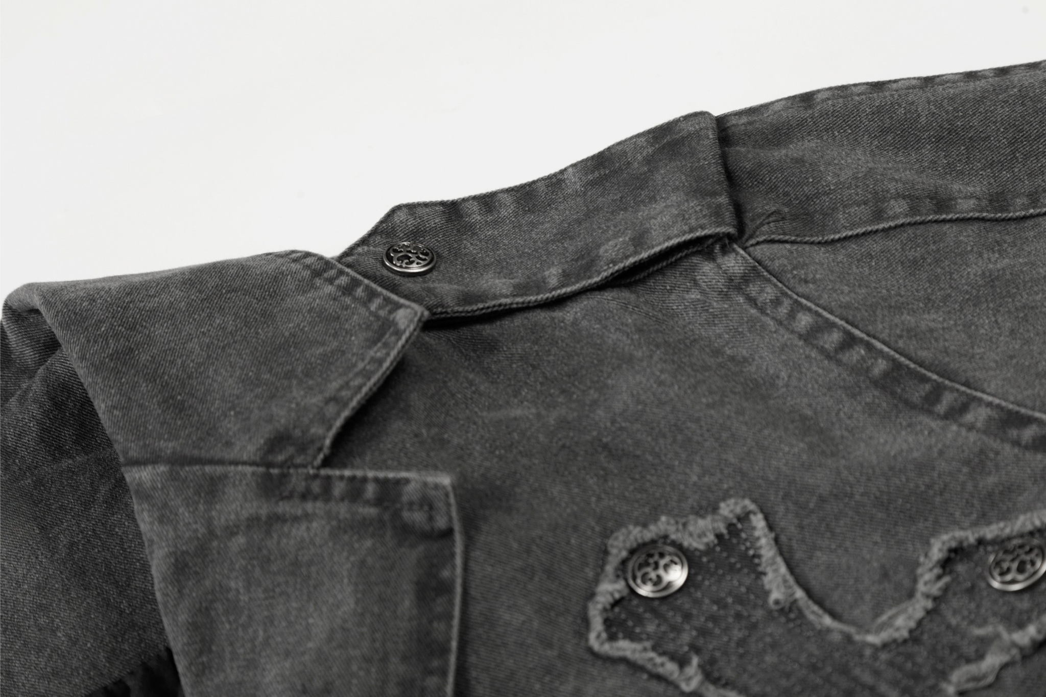 Omirad Vintage Cross Detail Jacket