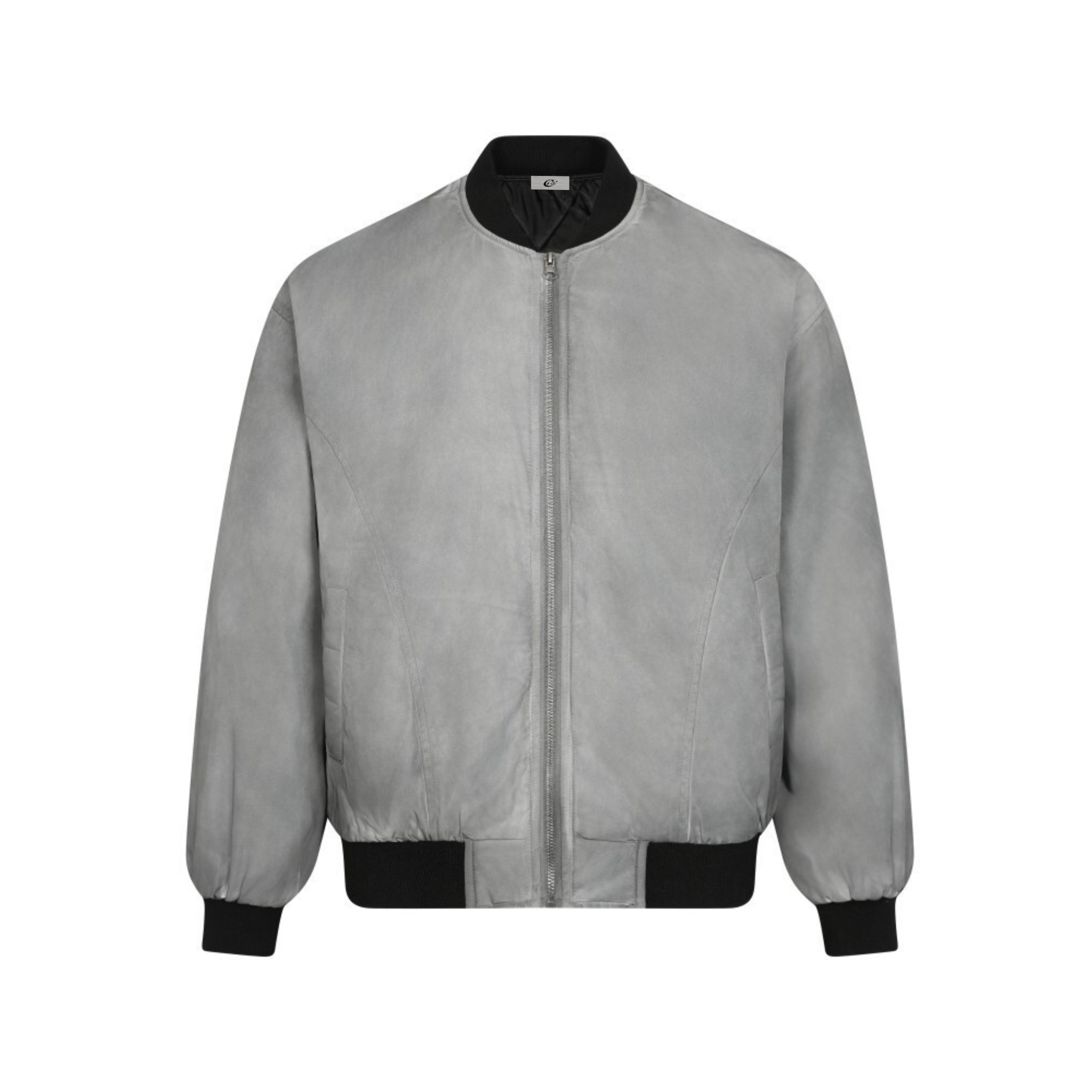 Omirad Washed Grey Bomber Jacket